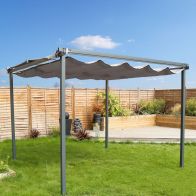 See more information about the Budget Garden Gazebo by Wensum with a 3 x 3M Grey Canopy